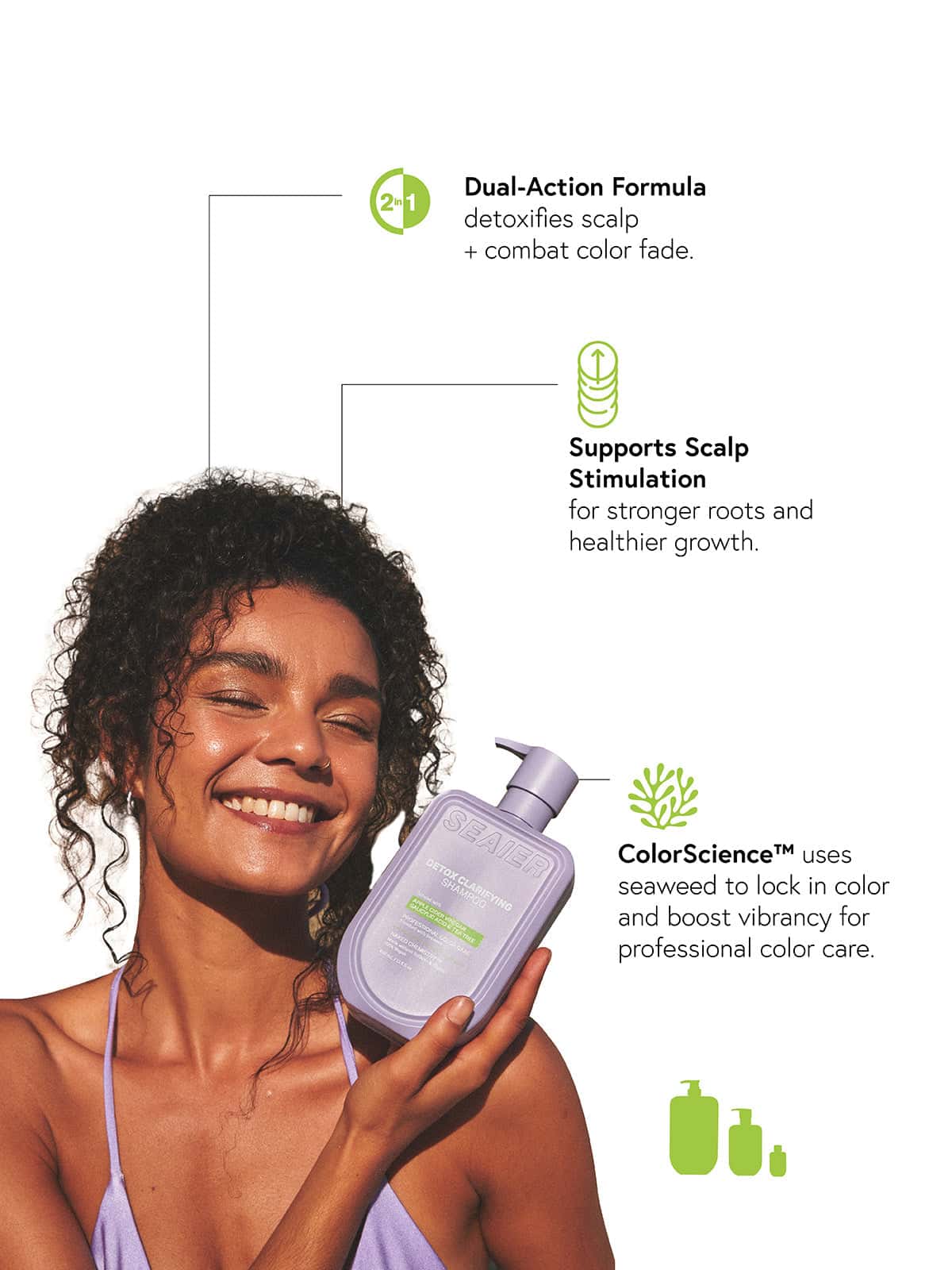 Seaier Detox Clarify Shampoo 400ml - view 3