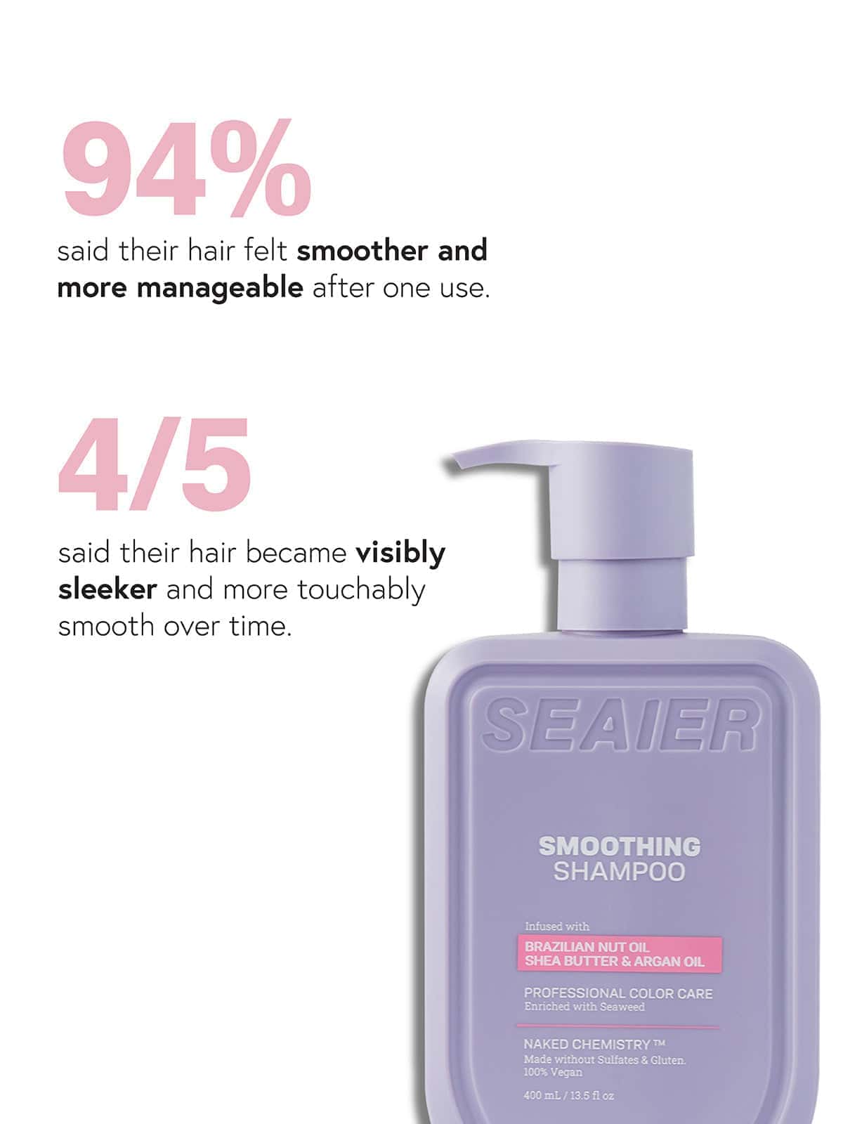 Seaier Smoothing Shampoo 400ml - view 2